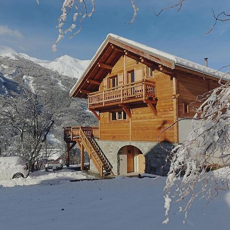 Les Cabris Bed & Breakfast Pelvoux ภายนอก รูปภาพ